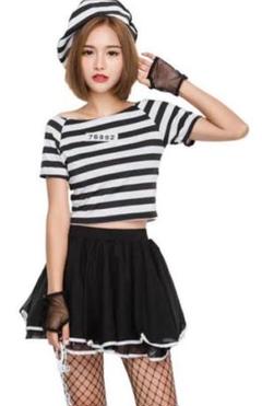 新品同様★囚人コスプレセット