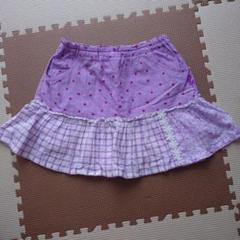 KP　110cm　紫色 　スカパン　ボトムス　パンツ