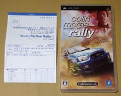 ハガキ付き colin mcrae rally コリン・マクレー ラリー PSP