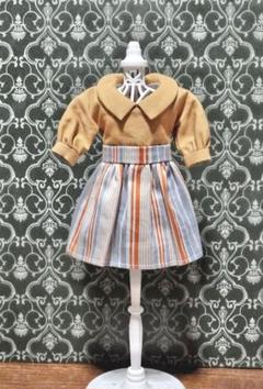 リカちゃん　服　ドレス　ハンドメイド　着せ替え服　アウトフィット