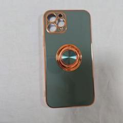 iPhone 11 Pro ケース TPU 耐衝撃 リング付き 車載ホルダー