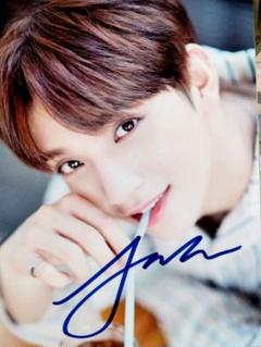 ジョシュア直筆サイン入り2Lサイズ写真…JOSHUA…セブンティーン