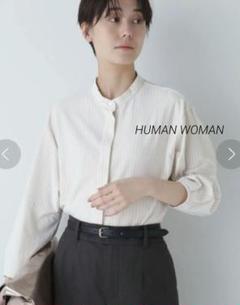 2025年最新】HUMAN WOMAN レディース 長袖 シャツ・ブラウスの
