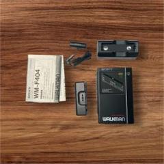 【動作品ジャンク】SONY WM-F404 元箱付 ラジオOK カセット再生不可 動作品ジャンク】SONY WM-F404 元箱付 ラジオOK カセット再生
