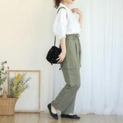 しまむら　TERA　WEAR　カーゴパンツ　てらうぇあ