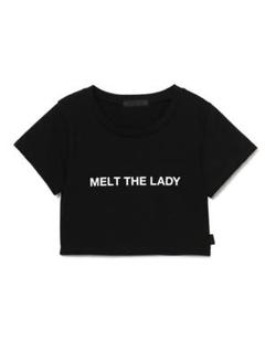 トップス melt the lady logo cropped tee meltthelady logo cropped tee black - メルカリ