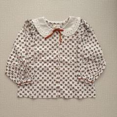 little cotton clothes ブラウス