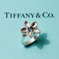 ✨値下げ✨ ティファニー Tiffany & Co. シルバー フラワーリング 希少】TIFFANY & Co. ハイビスカス フラワーリング シルバー 8号