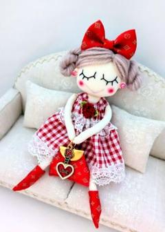 ハンドメイド❋ドールチャーム ＆くまチャーム❋バッグチャーム お人形 ハンドメイド ドールチャーム バッグチャーム お人形 - メルカリ