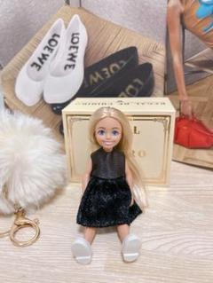 バービー マテル社 正規品 チェルシー じゃらじゃらキーホルダー ユニコーン Barbie - USAバービー チェルシーマテル社キーリング正規品
