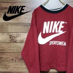 NIKE ナイキ スウェットトレーナー ビッグサイズ ラインカラー ビッグロゴ