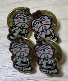 ◯稀少品●富士通●タッチおじさん●ピンバッジ●4個セット●