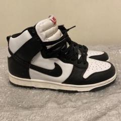 Nike Dunk ハイカット シューズ 白/黒