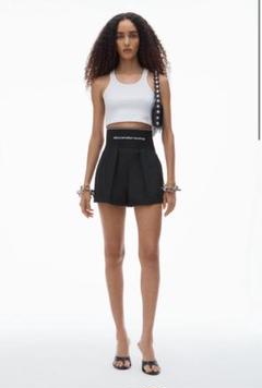 alexanderwang風 ハイウエストショートパンツ 黒 alexanderwang風 ハイウエストショートパンツ 黒 - メルカリ