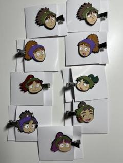 ヘアクリップ 9個セット