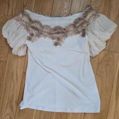ERMANNO SCERVINO フリル袖 Tシャツ