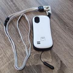 ハミックポケットL　ホワイト 本体 ストラップ付き 楽天市場】【セット】Hamic POCKET L 本体 ( ホワイト ) + 専用