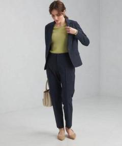 未使用級　グリーンレーベル　フォーマル　セットアップ パンツ　ネイビー 2025年最新】green label relaxing カラー：ネイビー系 パンツ