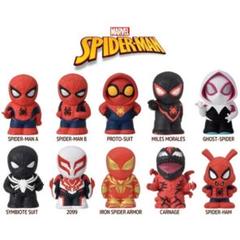 スパイダーマンコラボキューピー人形　2体セット　ソフビ スパイダーマンコラボキューピー人形 2体セット ソフビ