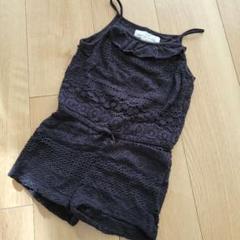 H&M オールインワン サロペット 100 黒 レース