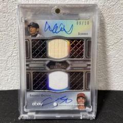 2022 Topps 大谷翔平 イチロー 直筆サインカード Relic 10シリ