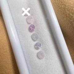 【ベトナム産.非加熱】シルキーサファイア ルース 6石セット計.1.425ct