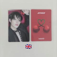 ATEEZ GH3 トレカ　ソンファ　hello82 cherry UK ATEEZ GH3 トレカ ミンギ hello82 cherry UK - メルカリ