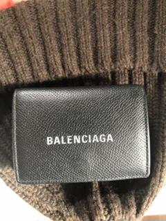 BALENCIAGA 三つ折り財布　BLACKのサムネイル