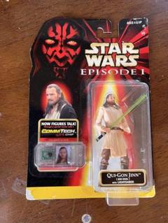 当時物／レア スター・ウォーズ エピソード1　フィギュア 3種セット　US版 当時物／レア スター・ウォーズ エピソード1 フィギュア 3種