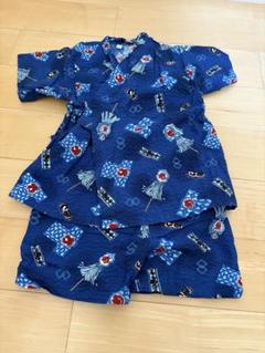 甚平　ベベ　90 男の子　和柄