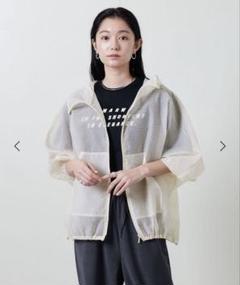 MARW UNITED ARROWS シアーパーカー　オフホワイト