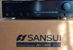【動作品】SANSUI プリメインアンプ　AU-α205 2025年最新】sansui au- 205の人気アイテム - メルカリ