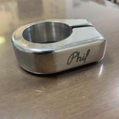 Philwood シートクランプ φ28.6 PHILWOOD* seat post collar (black) - BLUE LUG ONLINE STORE