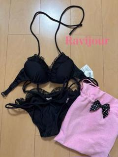 新品Ravijour ブラック セパレート水着