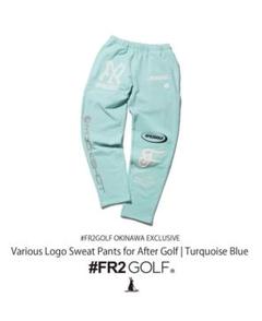 FR2 GOLF 沖縄限定Turquoise Blue Shotr Pants