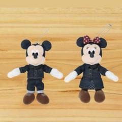 ウエスタン ディズニー ミッキー ミニー ぬいぐるみバッジ ぬい