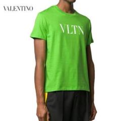 VALENTINO VLTNロゴ グリーン Tシャツ