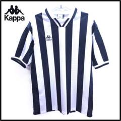 カッパ【Kappa】 90s 　サッカー　ゲームシャツ　ユベントス　　ストライプ