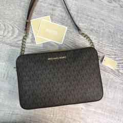 Michael Kors マイケルコース ショルダーバッグ モノグラム ブラウン