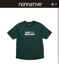 nonnative DWELLER TEE KEEP ON WALKING