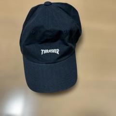 THRASHER ブラックキャップ フリーサイズ