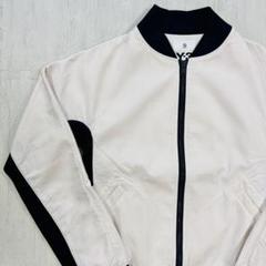 激レア 美品】Y-3 スリーライン ナイロンブルゾン S 白×黒 ヨウジヤマモト