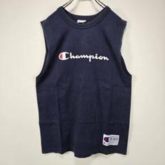 Champion　ヴィンテージ　ノースリーブ　Tシャツ　XL　USA製　古着