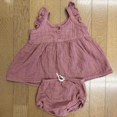 ピンク　ドレスとショーツのセット　jamie kay 2yr