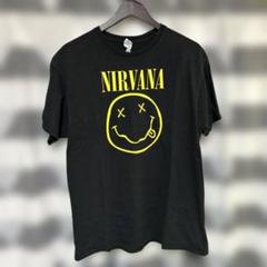 何でも揃う NIRVANA 両面 コピーライト 2016 スマイルTシャツ ニルヴァーナ ミュージシャン