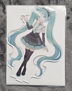 本物 初音ミク アクスタ ビッグアクリルスタンド バーチャルカフェ アクリルスタンド