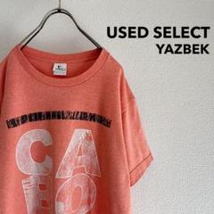 古着 “YAZBEK” Grunge Print Tee (orange)