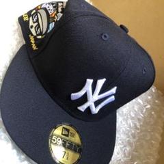 崎山翼モデル、59FIFTY 黒キャップ インディアンスロゴ77/8 崎山翼モデル、59FIFTY 黒キャップ インディアンスロゴ77/8