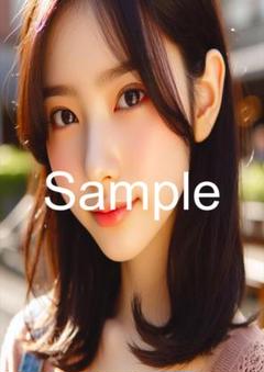 A4サイズアートポスター 1点もの 美女ポスター最高品質 C-D-３３