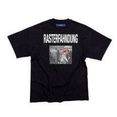 HYACYN / TEE HAB RASTERFAHNDUNG1 / BLACK